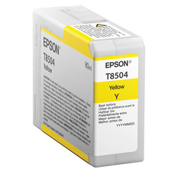 Epson T8504-C13T850400 Sarı Orjinal Kartuş - Thumbnail