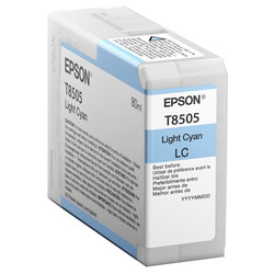 Epson T8505-C13T850500 Açık Mavi Orjinal Kartuş - Thumbnail