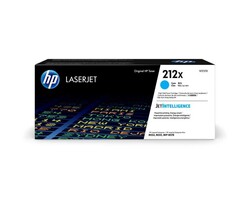 HP - Hp 212X-W2121X Mavi Orjinal Toner Yüksek Kapasiteli