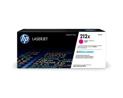 HP - Hp 212X-W2123X Kırmızı Orjinal Toner Yüksek Kapasiteli