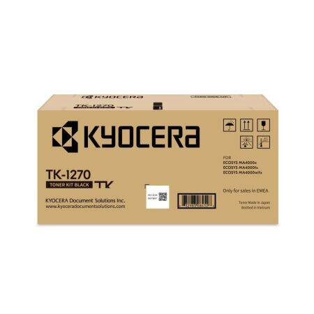 Kyocera 1T0C140NL0 TK-1270 Orijinal Siyah Toner